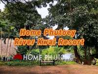 รีสอร์ทกลางป่า Home Phutoey River Kwai Resort