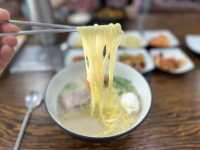 🍜👍 일어나며 “다음 번에도  또 오자”