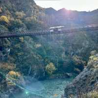 Kawarau Suspension Bridge above the Kawarau River