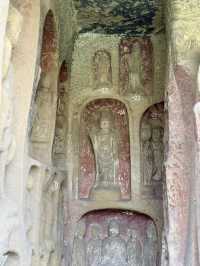 Thousand Buddha Cliff in Guangyuan, Sichuan