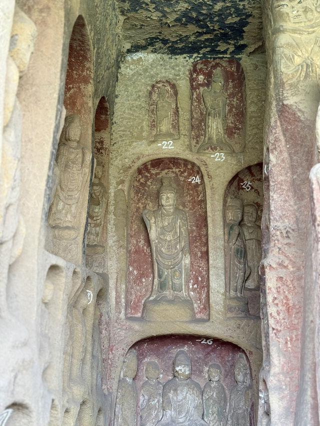Thousand Buddha Cliff in Guangyuan, Sichuan