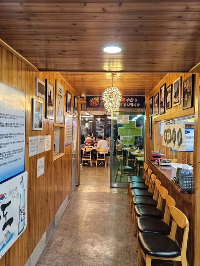 울릉도 천금수산 독도새우 미식 경험