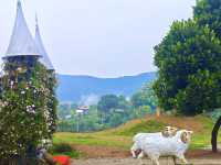 自然と羊に癒される、カオコーの隠れた楽園🐑🌿 #モーンケー #カオコー #癒しの旅