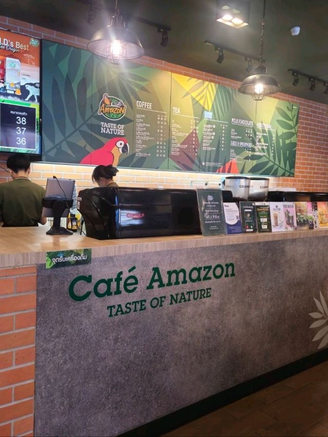 🦜รีวิว Café Amazon – ปตท.บางแสน