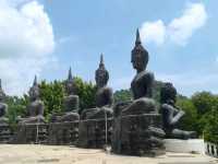 พระพุทธรูปหินลาวา จ.สระบุรี