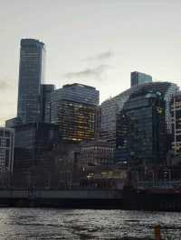 Strolling along Southbank Melbourne 