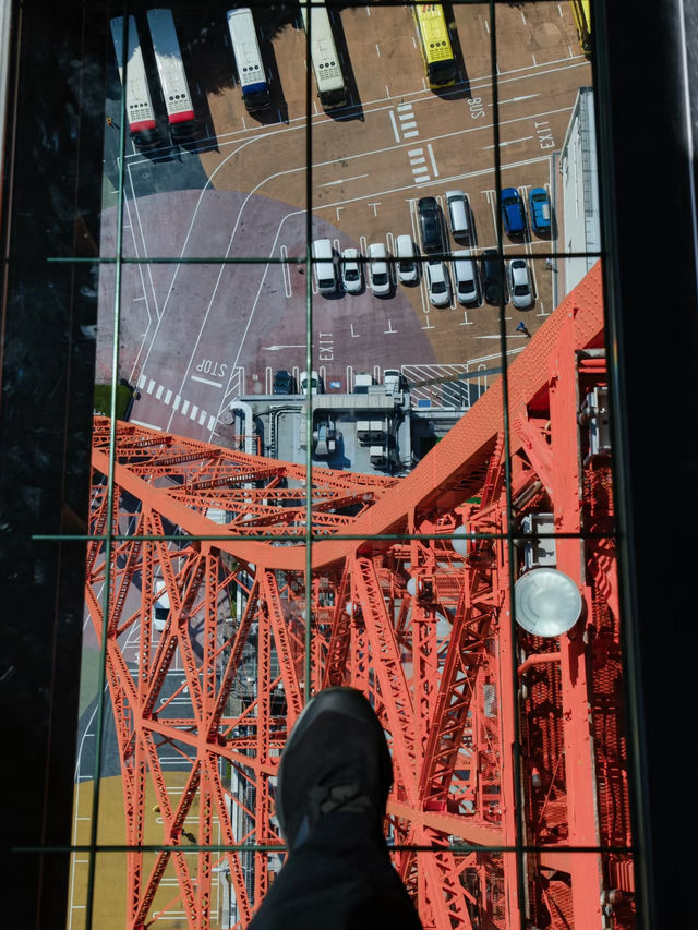 🇯🇵 Tokyo Tower Observation Deck – 360° View of Tokyo