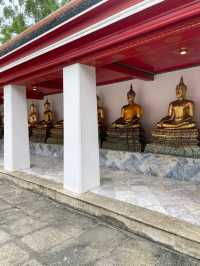 A Quiet Moment at the Temple of the Reclining Buddha