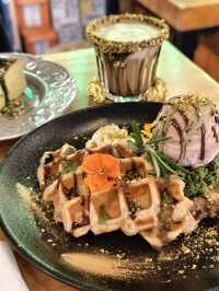 西營盤cafe，供應大熱開心果甜品