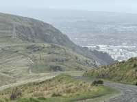 Stunning views of Lyttelton Harbour, the volcanic peaks and ridges of Banks Peninsula