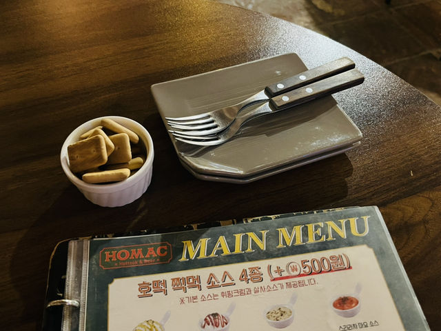 귀여운 곰돌이가 있는 호떡맛집