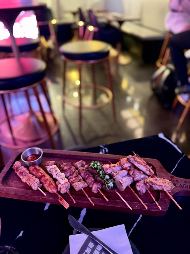中環蘭桂芳有氣氛的【Chicago串燒酒場】🍢🍺🥳