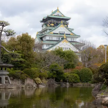 大阪-大阪城及西之丸庭園