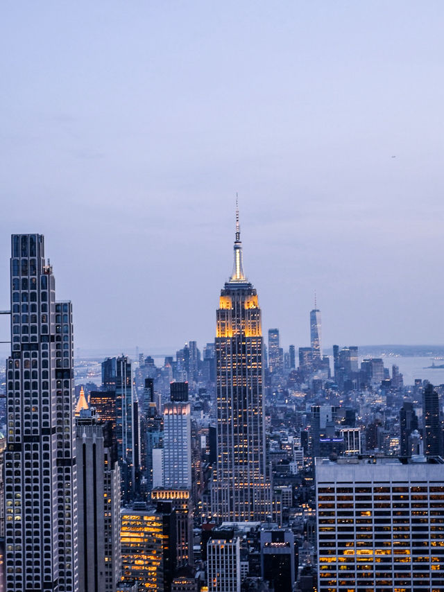 Sky-High Magic: Experiencing New York City from the Top of the Rock!