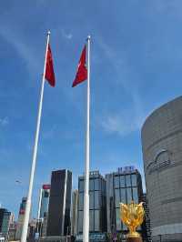 中國旅客必到的香港景點之一：金紫荊廣場