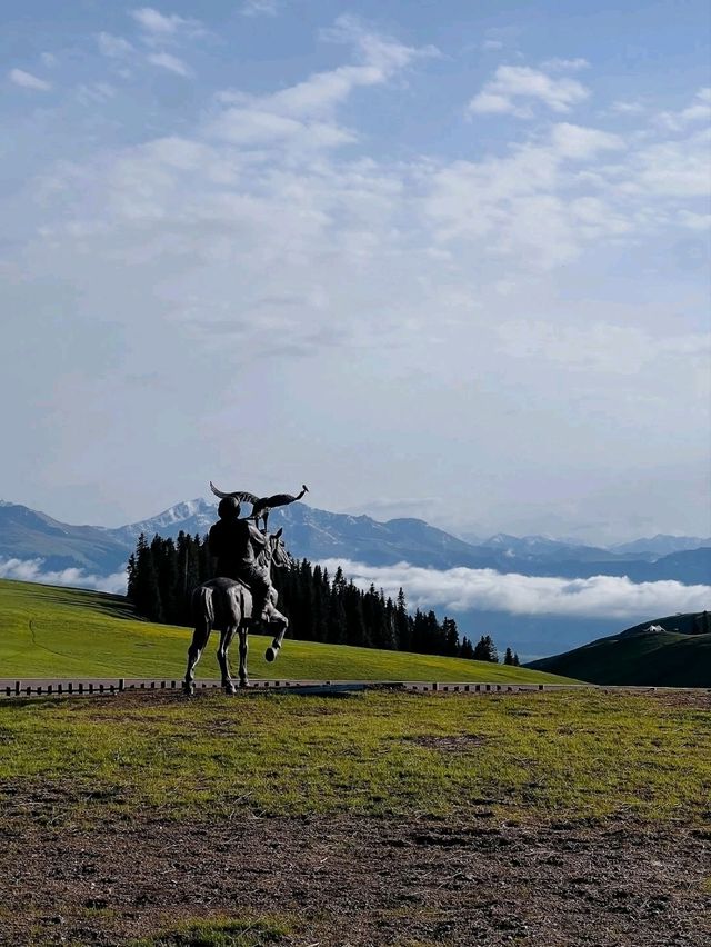 Kalajun in Xinjiang, Rolling Hills and Peaceful Feels