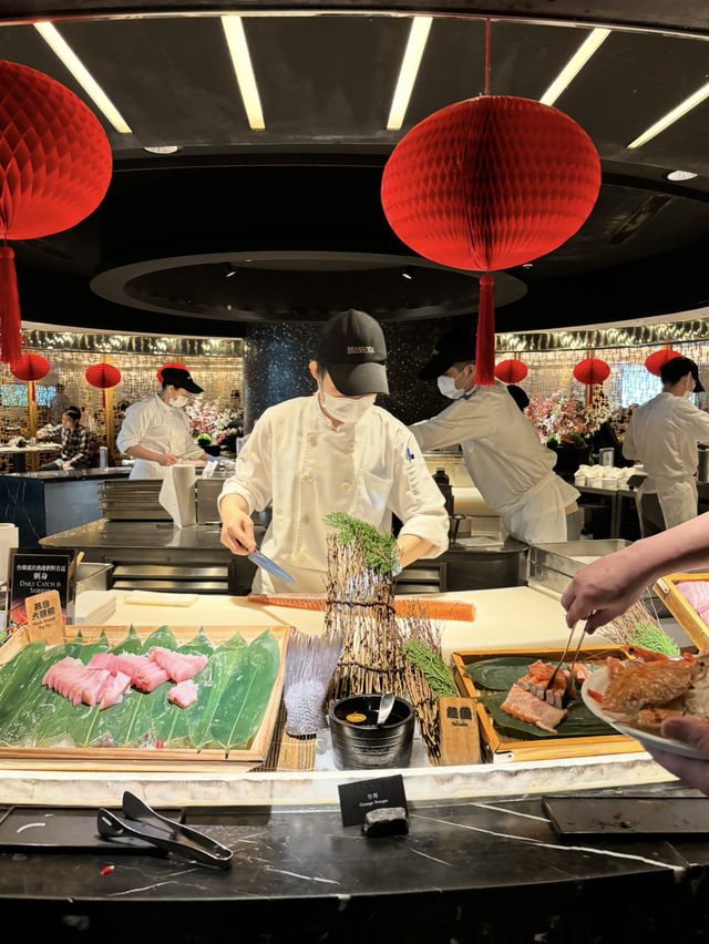 Brasserie บุฟเฟ่ต์อาหาร ที่ Regent Taipei hotel Brasserie บุฟเฟ่ต์อาหาร ที่ Regent Taipei hotel