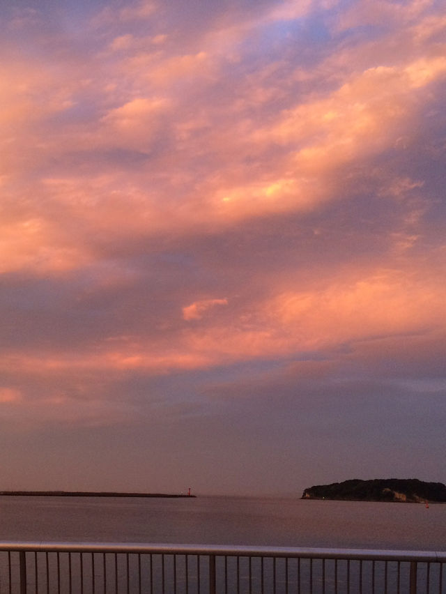 🌅Early Summer Evening in Yokosuka Mikasa 