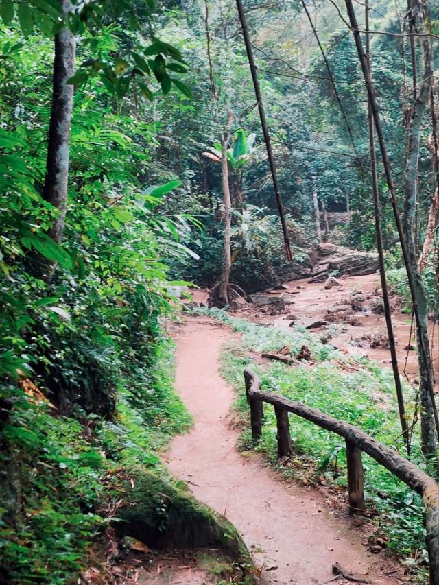 🏞️ : น้ำตกหมอกฟ้า แม่แตง เที่ยวเชียงใหม่ 🏞️ : น้ำตกหมอกฟ้า แม่แตง เที่ยวเชียงใหม่