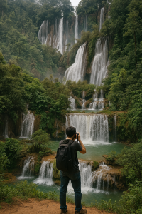 น้ำตกทีลอซู…ความงามที่ธรรมชาติสรรสร้าง 