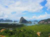 Samet Nangshe Viewpoint: Dawn Over Phang Nga