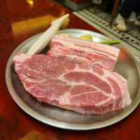 대전 도룡동 맛집)고기명작 엑스포점 - 롯데시티호텔 근처 고기집 / 흑돼지 삼겹살 맛집