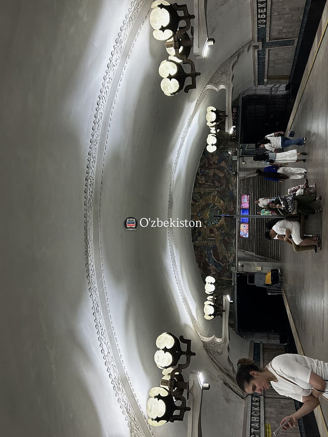 🇺🇿【Tashkent Metro】地下に広がる美術館
