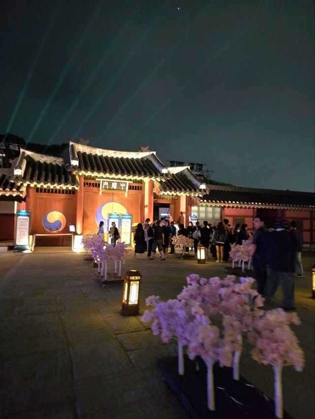 가족여행코스로 더 좋았던 수원화성행궁 밤나들이💛
