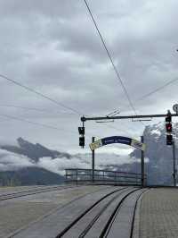 瑞士🇨🇭少女峰 遇暴風雪❄️