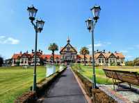 紐西蘭Government Gardens|綠意溫泉+毛利文化打卡勝地!🌿🏛️