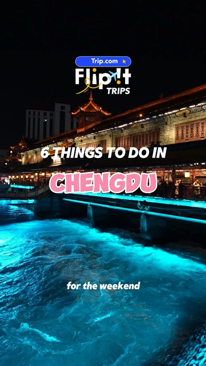 I even managed to do Jiuzhaigou on my recent 4D3N trip to Chengdu! And if you’re visiting soon, here are 6 spots to hit as a first-timer:
1. Chunxi Road & Taikoo Li 春熙路和太古里
2. Jiuzhaigou National Park 九寨沟
3. Huanglong Scenic Area 黄龙
4. Chengdu Panda Base 🐼
5. Eastern Suburb Memory 东郊记忆
6. Day trip to Dujiangyan 都江堰

Trip.com is running discounts right now on the hotels, attractions AND Sichuan Airlines flights for this exact route. Book directly on the page to lock the discounts.

Want my itinerary? Search “FLIPiT” on Trip.com!

 #flipittrips #chinatravel 