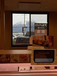 Sushiro วิวหลักล้านที่ Kawaguchiko 