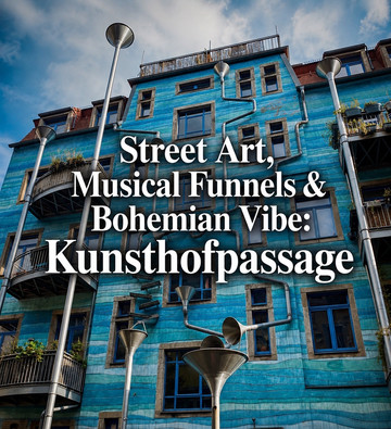 Street Art, Musical Funnels & Bohemian Vibe: Kunsthofpassage
