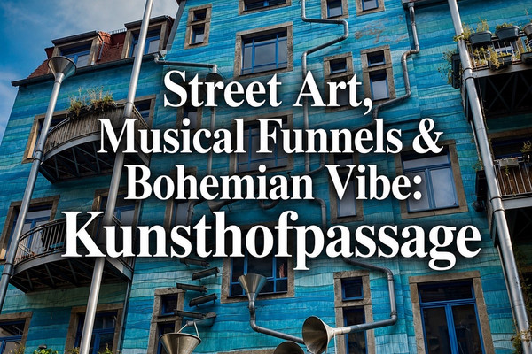 Street Art, Musical Funnels & Bohemian Vibe: Kunsthofpassage