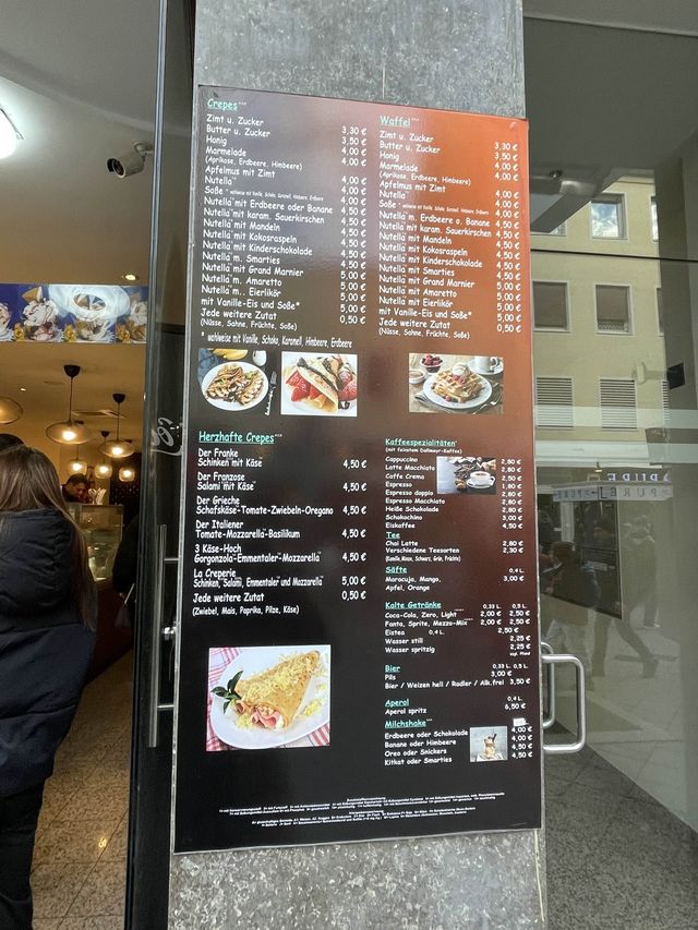 紐倫堡街邊crepes