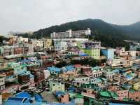 Colorful Gamcheon village in Busan 🎨