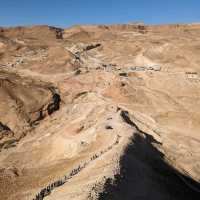 The stunning fortress of Masada