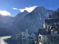 The fairytale town of Hallstatt, Austria