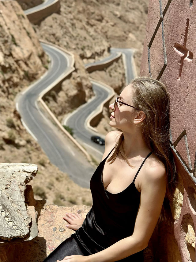 📍the Serpent Road of Dades Gorge, Morocco 🇲🇦