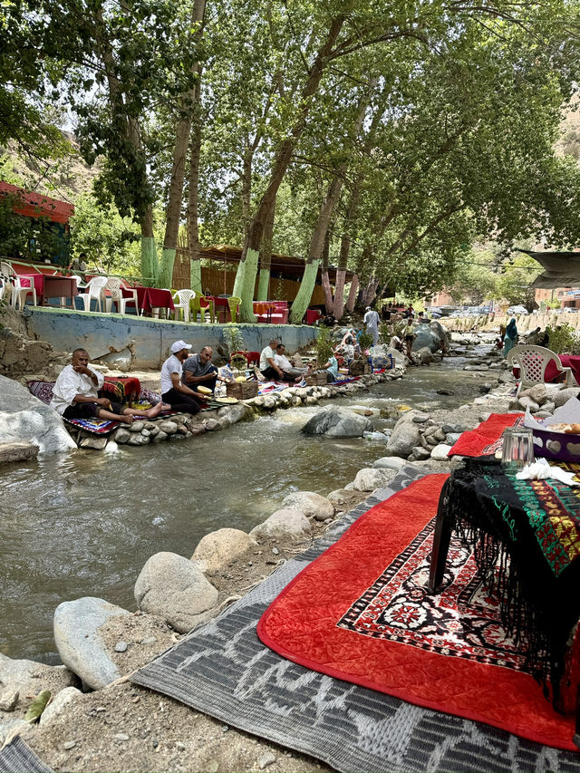 Soak up the heat! 🌞 in… Marrakesh, Morocco 🇲🇦 