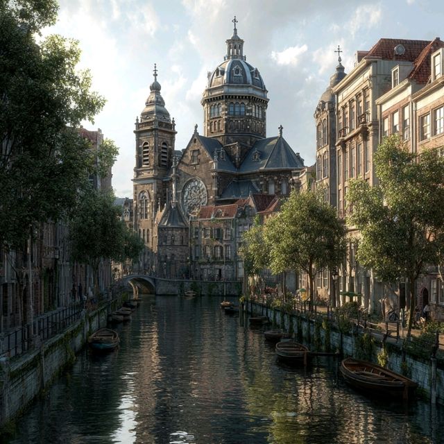 Amsterdam’s All-Weather Art and Adventure Stroll 🌧️🚴‍♂️