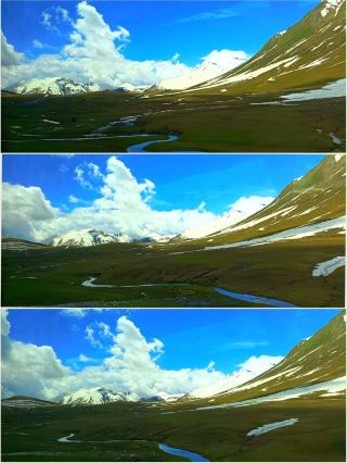 The road where clouds touch the earth