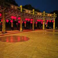 A Temple with a beautiful Night View 