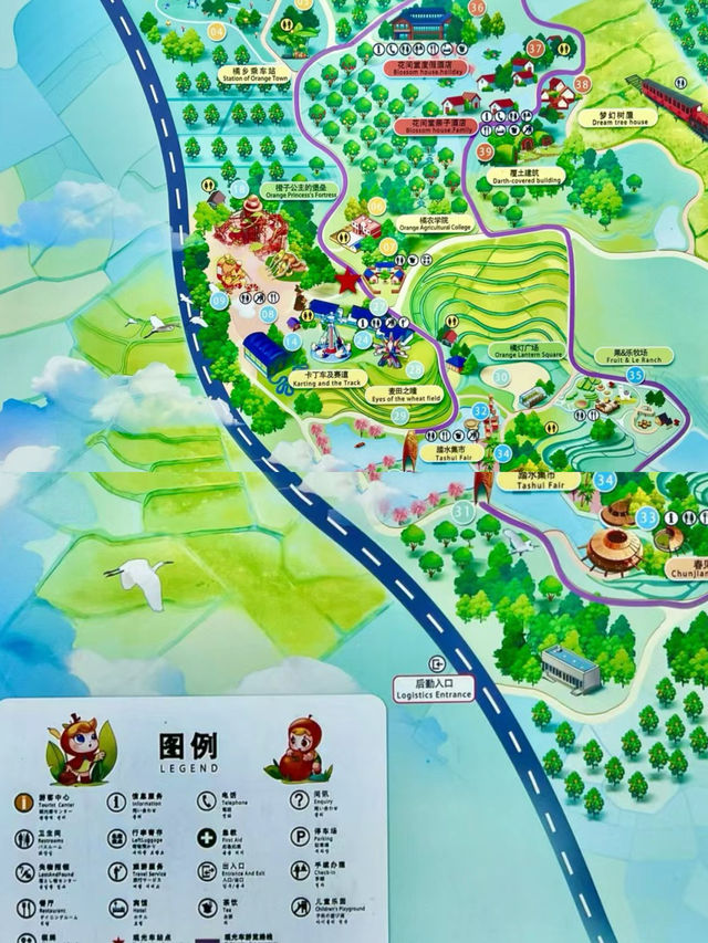 成都周邊遛娃推薦|顏值超高的橘子樂園