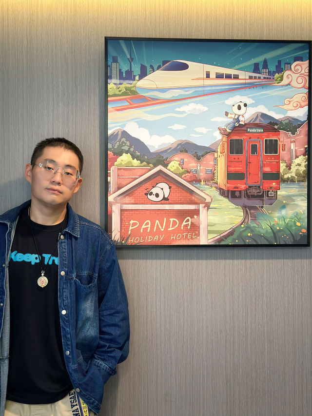 成都酒店｜熊猫伴行讓工業風與潮流風趣味多樣性