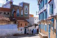 街巷的素材|摩洛哥舍夫沙萬建築|視覺盛宴舍夫沙萬是位於北非國