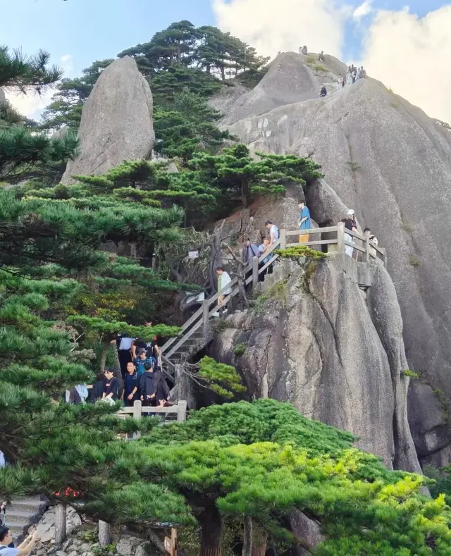 Checking in at Mount Huangshan was all worth it