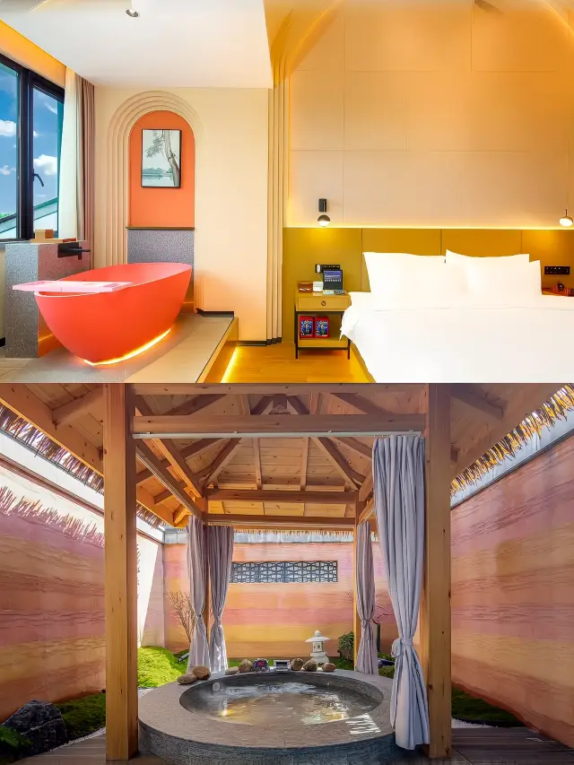 Yixing Hotel features a room with a private courtyard and hot spring, making it the top choice for a vacation