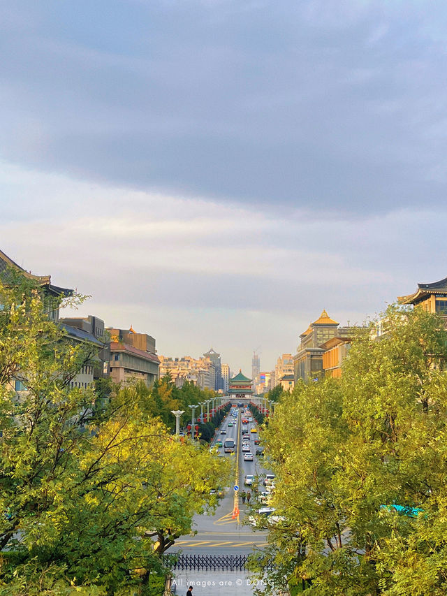 When visiting Xi'an, one must surely make a trip to the Xi'an City Wall, right? When visiting Xi'an, one must surely make a trip to the Xi'an City Wall, right?