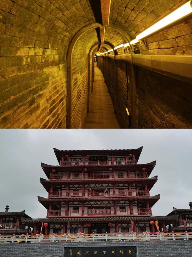 難得一見的地下長城|曹操運兵道